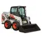 Cargador compacto de 1,700 – 1,900 lb BOBCAT blanco, negro y naranja