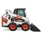 Cargador compacto de 1,900 – 2,000 lb BOBCAT blanco, negro y naranja