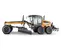 Orange and gray CASE 195-205 HP Motor Grader, 14 ft. Cuchilla