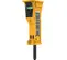 Yellow Atlas Copco Hydraulic Breaker Attachment for Excavator