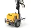 Yellow and black Allmand electric Towable Light Tower