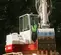 Red, white and black Takeuchi Excavator with Zero Tail Swing