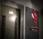 Red Milwaukee cordless LED hand lamp