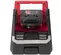 Red and black Milwaukee portable LED light