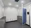 Black Satellite 15-station restroom trailer interior