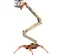 Beige and orange JLG Boom