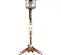 Beige and orange JLG Boom