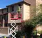 Red MEC electric scissor lift