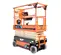 Orange JLG 19 foot electric Scissor Lift