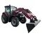 Red Case utility tractor