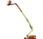 Pluma para elevación articulada JLG naranja
