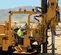 Yellow and black VERMEER PILE DRIVER