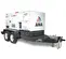 Black and white ANA Towable Generator, Diesel/Battery Hybrid
