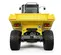 Yellow Wacker dumper