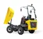Yellow Wacker dumper