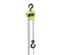 Yellow and black and silver AMH Manual Chain Hoist, 1 Ton
