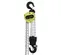Yellow and black and silver AMH Manual Chain Hoist, 5 Tons