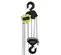 Black and yellow and silver AMH Manual Chain Hoist, 10 Tons