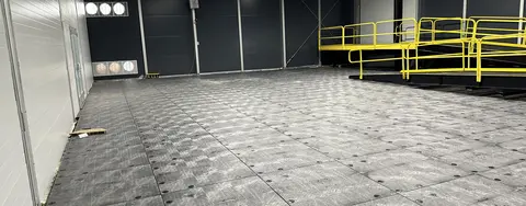 Piso de panel de plástico PEAD