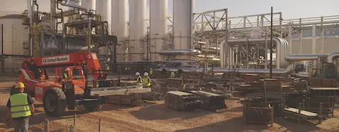 Refinación de petróleo y gas
