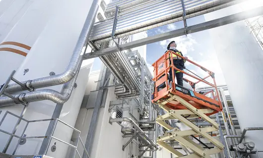 Scissor lift JLG construction 