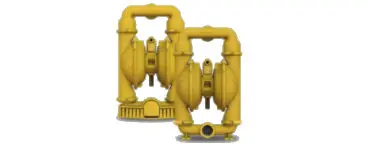 Bomba de diafragma, 3 in, neumática, de aluminio