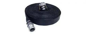 Manguera de descarga plana para soluciones de fluidos