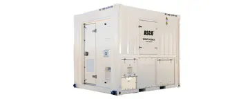 Banco de carga resistiva/reactiva de 1,800 kVA, conectable en red