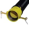 Foto de producto de manguera de PVC amarilla con fondo blanco