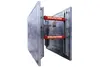 Caja para zanja de aluminio Speedshore gris y roja