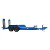 Remolque con plataforma baja Anderson azul