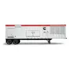 Generador remolcable de 1,200 – 1,500 kW, a diésel CUMMINS blanco, negro y rojo