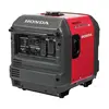 Generador portátil de 3,000 – 3,400 W, a gasolina HONDA rojo y negro