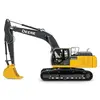 Excavadora de 67,000 – 68,000 lb JOHNDEERE amarilla y gris