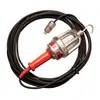 Luz colgante, 110 V, a prueba de explosiones, eléctrica Worksite roja y plateada