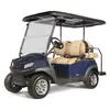 Carrito de golf eléctrico Clubcar Tempo azul y marrón