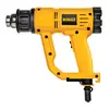 Pistola de aire caliente DEWALT amarilla y negra