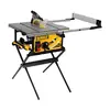 Sierra para mampostería de mesa, 10 in DEWALT amarilla, negra, plateada y gris