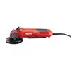Esmeril de disco, 5 in, eléctrico HILTI rojo y negro