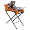 Sierra para mosaicos eléctrica Husqvarna naranja y gris de 10 pulgadas