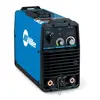 Soldadora de arco, inversor de CC a CA, 280 A, eléctrica MILLERELEC azul y negra