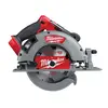Sierra circular, 7 1/4 in, inalámbrica, eléctrica MILWAUKEE roja, negra y gris