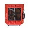 Ventilador de enfriamiento por evaporación, 36 in, a prueba de explosiones PORTACOOL naranja