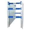 Caja para zanja de aluminio Speedshore plateada y azul