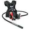 Vibrador para concreto, mochila, 2.5 HP, a gasolina WACKER negro y rojo