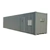 GENÉRICO gris, 40 ft por 8 ft por 8.5 ft Contenedor combinado de almacenamiento y oficina a nivel del suelo