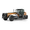 Orange and gray CASE 195-205 HP Motor Grader, 14 ft. Cuchilla