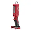 Red Milwaukee cordless LED hand lamp