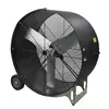 Black and silver GENERIC 12,800 CFM Drum Fan, 36 in.