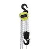 Yellow and black and silver AMH Manual Chain Hoist, 5 Tons